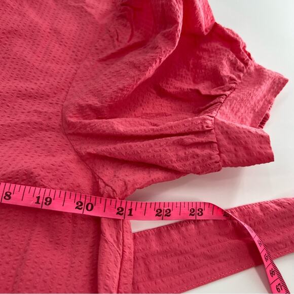 NWT Southern Tide Calan Washed A-Line Seersucker Dress - Camelia Rose Pink Sz S - Picture 7 of 9